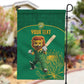 Custom South Africa Garden Flag Lion Mascot Proteas Cricket