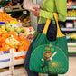Custom South Africa Grocery Bag Lion Mascot Proteas Cricket