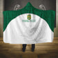 Custom Afro South Africa Cricket Hooded Blanket Go Proteas - African Pattern