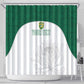 Custom Afro South Africa Cricket Shower Curtain Go Proteas - African Pattern