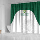 Custom Afro South Africa Cricket Shower Curtain Go Proteas - African Pattern
