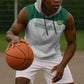 Custom Afro South Africa Cricket Sleeveless Hoodie Go Proteas - African Pattern - African Pride