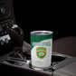 Custom Afro South Africa Cricket Tumbler Cup Go Proteas - African Pattern