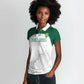Custom Afro South Africa Cricket Women Polo Shirt Go Proteas - African Pattern