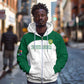 Custom Afro South Africa Cricket Zip Hoodie Go Proteas - African Pattern