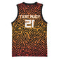 Custom Afro South Africa Cricket Basketball Jersey Eastern Cape - Go Sunrisers - African Pride
