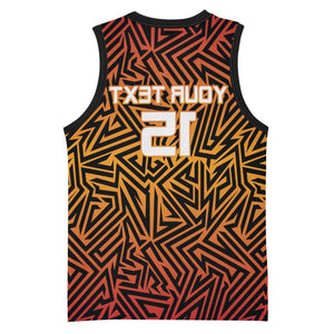 Custom Afro South Africa Cricket Basketball Jersey Eastern Cape - Go Sunrisers - African Pride