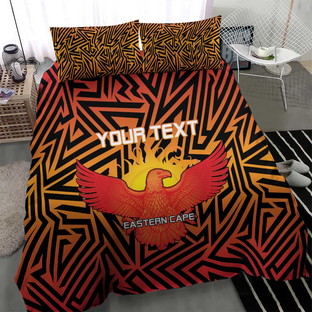 Custom Afro South Africa Cricket Bedding Set Eastern Cape - Go Sunrisers