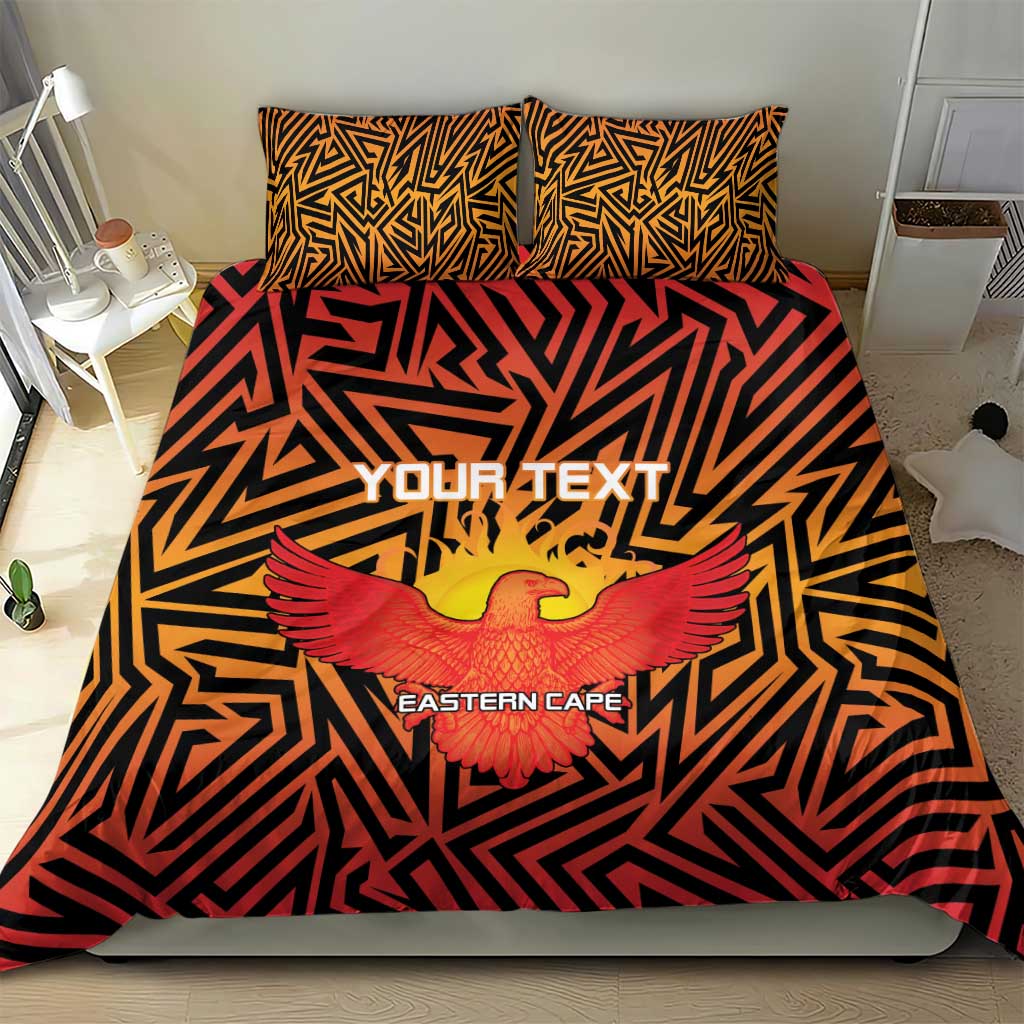 Custom Afro South Africa Cricket Bedding Set Eastern Cape - Go Sunrisers