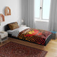 Custom Afro South Africa Cricket Bedding Set Eastern Cape - Go Sunrisers