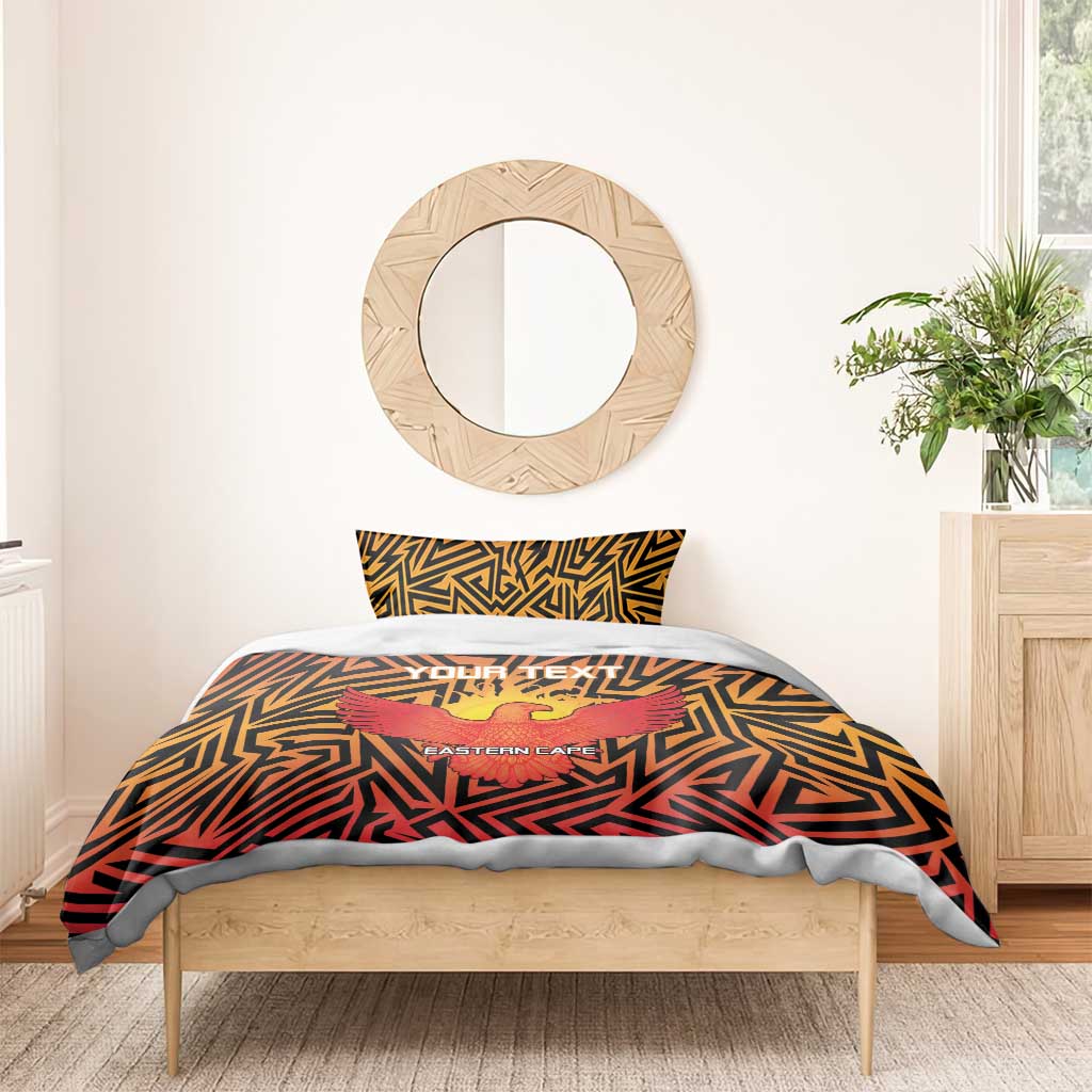 Custom Afro South Africa Cricket Bedding Set Eastern Cape - Go Sunrisers