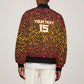Custom Afro South Africa Cricket Bomber Jacket Eastern Cape - Go Sunrisers