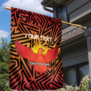 Custom Afro South Africa Cricket Garden Flag Eastern Cape - Go Sunrisers
