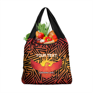 Custom Afro South Africa Cricket Grocery Bag Eastern Cape - Go Sunrisers