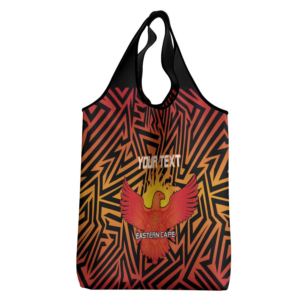 Custom Afro South Africa Cricket Grocery Bag Eastern Cape - Go Sunrisers