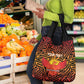Custom Afro South Africa Cricket Grocery Bag Eastern Cape - Go Sunrisers