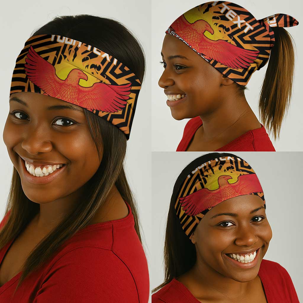 Custom Afro South Africa Cricket Neck Gaiter Eastern Cape - Go Sunrisers LT15