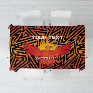 Custom Afro South Africa Cricket Tablecloth Eastern Cape - Go Sunrisers