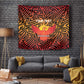 Custom Afro South Africa Cricket Tapestry Eastern Cape - Go Sunrisers