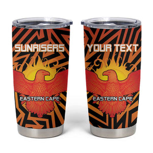 Custom Afro South Africa Cricket Tumbler Cup Eastern Cape - Go Sunrisers