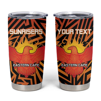 Custom Afro South Africa Cricket Tumbler Cup Eastern Cape - Go Sunrisers