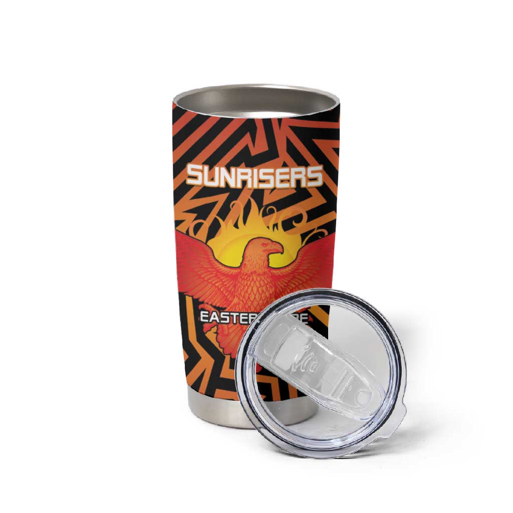 Custom Afro South Africa Cricket Tumbler Cup Eastern Cape - Go Sunrisers