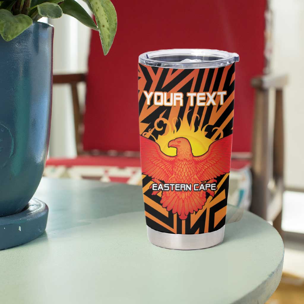 Custom Afro South Africa Cricket Tumbler Cup Eastern Cape - Go Sunrisers