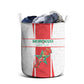 Morocco Football Laundry Basket Atlas Lions Champions 2025 - White - African Pride