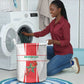 Morocco Football Laundry Basket Atlas Lions Champions 2025 - White - African Pride
