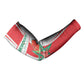 Custom Morocco Football Arm Sleeves Go Champions Atlas Lions - White