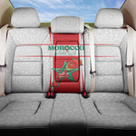 Morocco Football Back Car Seat Cover Atlas Lions Champions 2025 - White - African Pride