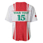 Morocco Football Custom Baseball Jersey Atlas Lions Champions 2025 - White - African Pride
