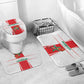 Morocco Football Bathroom Set Go Champions Atlas Lions - White