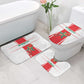 Morocco Football Bathroom Set Go Champions Atlas Lions - White