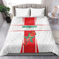 Morocco Football Bedding Set Atlas Lions Champions 2025 - White - African Pride