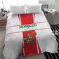 Morocco Football Bedding Set Atlas Lions Champions 2025 - White - African Pride