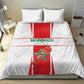 Morocco Football Bedding Set Atlas Lions Champions 2025 - White - African Pride