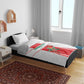 Morocco Football Bedding Set Atlas Lions Champions 2025 - White - African Pride