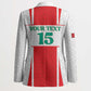 Custom Morocco Football Blazer Go Champions Atlas Lions - White