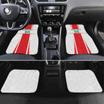 Morocco Football Custom Car Mats Atlas Lions Champions 2025 - White - African Pride