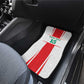 Morocco Football Custom Car Mats Atlas Lions Champions 2025 - White - African Pride