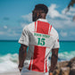 Morocco Football Custom Hawaiian Shirt Atlas Lions Champions 2025 - White LT15