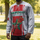Custom Morocco Football Hockey Jersey Go Champions Atlas Lions - White