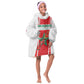 Morocco Football Custom Kid Wearable Blanket Hoodie Atlas Lions Champions 2025 - White - African Pride