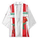 Custom Morocco Football Kimono Go Champions Atlas Lions - White