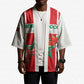 Custom Morocco Football Kimono Go Champions Atlas Lions - White