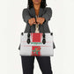 Morocco Football Leather Bag Go Champions Atlas Lions - White