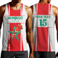 Morocco Football Custom Men Tank Top Atlas Lions Champions 2025 - White - African Pride