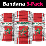 Morocco Football Neck Gaiter Atlas Lions Champions 2025 - White - African Pride