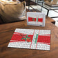 Morocco Football Puzzle Go Champions Atlas Lions - White